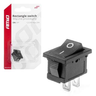 Intrerupator Auto Dreptunghiular 12V, 20A, ON OFF
