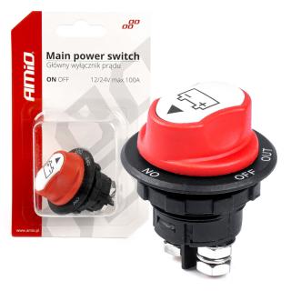 Intrerupator Contact Principal Curent Auto, 12 32V, 100A Continuu   500A Varf