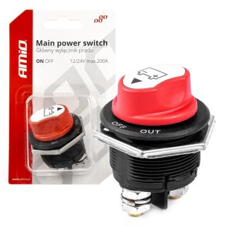 Intrerupator Contact Principal Curent Auto, 12 32V, 200A Continuu   1000A Varf