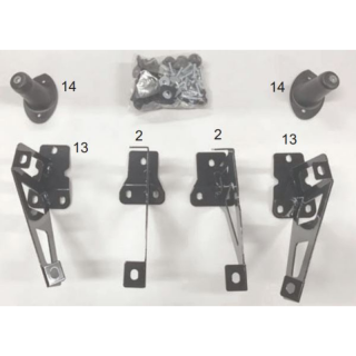 Kit de montare pentru parasolar Mercedes StreamSpace, Arocs, StreamSpace 2500mm cu oglinda
