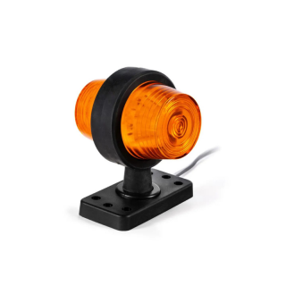 Lampa de gabarit cu brat scurt, RETRO, galben   galben, 12 24V, 10.98cm, tip L