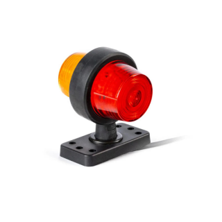 Lampa de gabarit cu brat scurt, RETRO, galben   rosu, 12 24V, 10.98cm, tip L