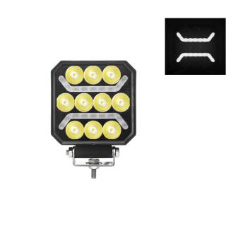 Lampa de lucru 10 x LED cu pozitie, 10 x 10 x 3.65cm