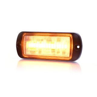 Lampa LED de avertizare stroboscop cu lumina portocalie, 11.29 x 4.59cm, ADR