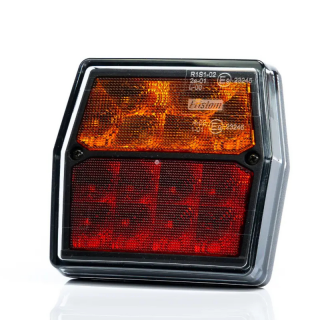 Lampa LED Semnalizare Spate, Tripla Multifunctionala, 9.97 x 9,27cm, 12V, Cablu 1m