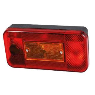 Lampa semnalizare spate, tripla cu 5 functii, 199 x 102mm