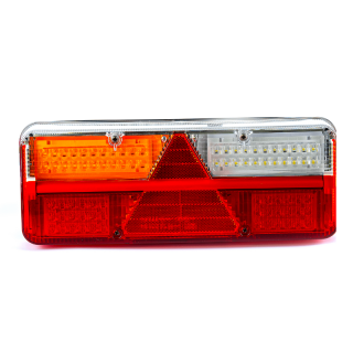 Lampa stop LED cu module, semnalizare secventiala, 40 x 15.3cm, 12 24V, cablu 2m, Hibrida