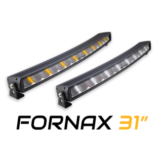 Led bar FORNAX 31,  , 81.3cm, 19200Lm, 12 24V, curbat cu pozitie dinamica alba si portocalie