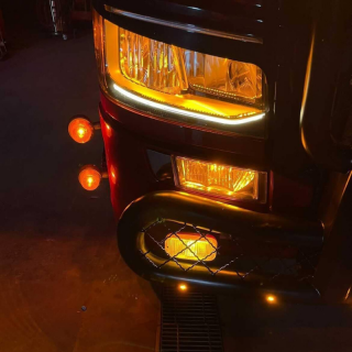 Lumina suplimentara far Scania2016+, galben, 24V