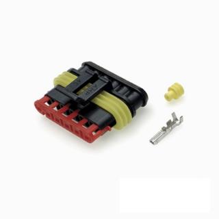 Mufa conector cu 5 pini AMP SuperSeal, Mama