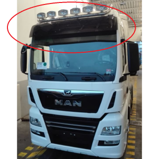 Parasolar MAN TGX TGA cabina XXL