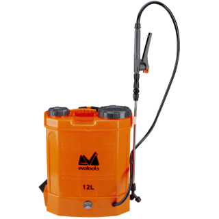 Pompa de stropit cu acumulator inclus, 12l, 5 duze, pentru gradina si livada