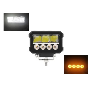 Proiector LED cu stroboscop, 12 24V, 1600LM, 11.29 x 7.42cm