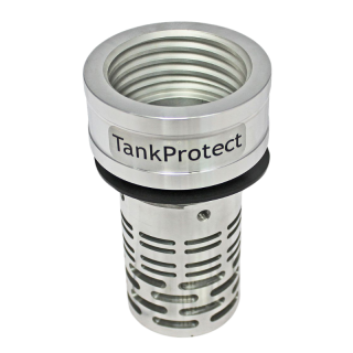 Protectie rezervor combustibil camion cu supapa anti-stropire, 60mm, Scania, Iveco, Tank Protect, Antifurt