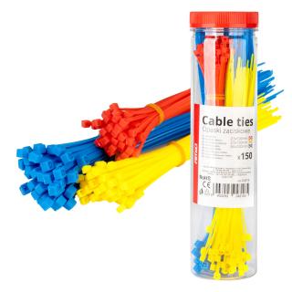 Set 150 Bride Cablu (Soricei) Plastic Multicolor
