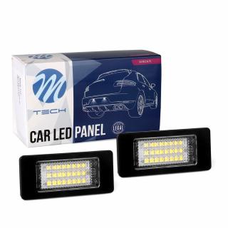 Set 2 Lampi Numar Led, Canbus, SKODA Fabia, Rapid Oktavia, Superb, Yeti