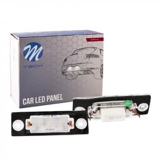 Set 2 Lampi Numar Led, Canbus, VW Touran, Golf Plus, Passat, Transporter   Multivan, Caddy, Jetta III, Porsche 911