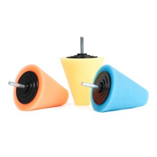 Set 3 Bureti Lustruit Jante Auto, Forma Conica - Polish Jante