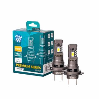 Set doua Becuri H7 LED Premium Smart, 12V, Canbus, 35W, 5000lm, 6000K