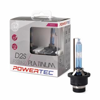 Set doua Becuri Xenon Platinum, +130%, D2S, P32d-2, 5000K