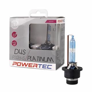 Set doua Becuri Xenon Platinum, +130%, D4S, P32d-5, 500K