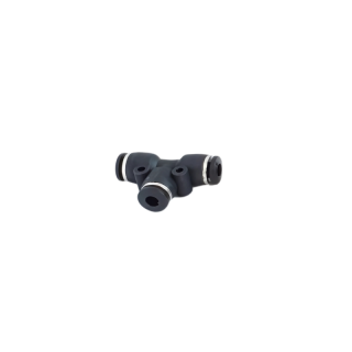 Teu rapid din plastic, racord tip T, 6 mm pentru sisteme pneumatice auto