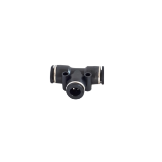 Teu rapid din plastic, racord tip T, 8 mm pentru sisteme pneumatice auto