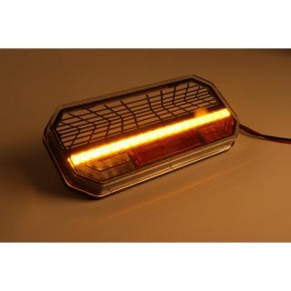 Tripla, lampa stop LED cu efect Neon si semnalizare dinamica cu 6 functii, 23.5 x 11cm