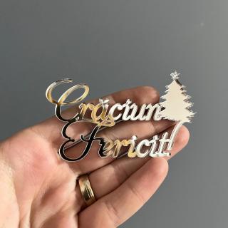Aplicatie tort CRACIUN FERICIT (OGM2)