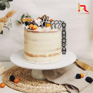 Decoratiune Happy Birthday Tall Cake