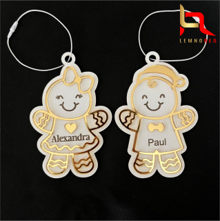 Decoratiune personalizata in forma de turta dulce