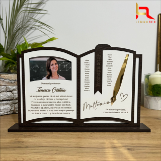 Rama Foto Cadou Personalizata pentru Profesor Diriginte ,   cu Numele Elevilor