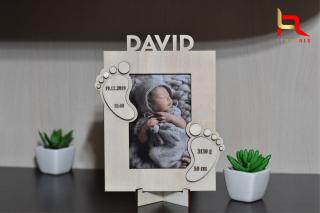 Rama foto personalizata Baby Foot