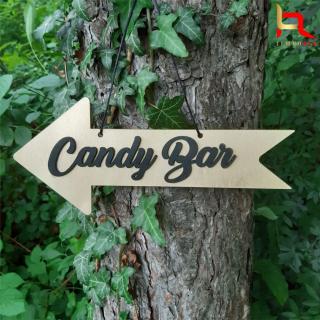 Sageata indicatoare pentru Candy Bar