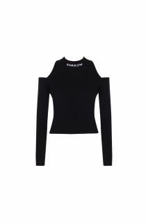 KNITTED T-SHIRT L S WOMAN