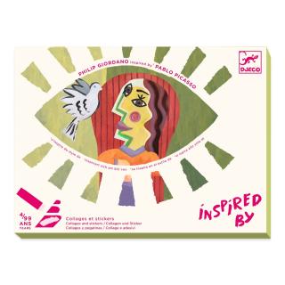 Atelier creativ Cap patrat Inspired by Picasso, Djeco