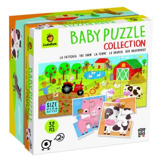 Baby Puzzle - Ferma new 2022, Ludattica, 2-3 ani +