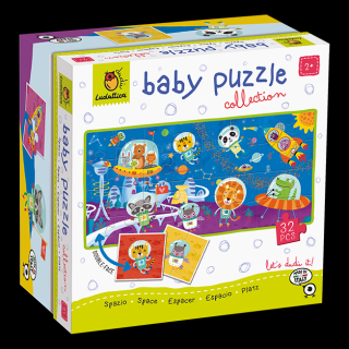 Baby Puzzle - Spatiul, Ludattica, 2-3 ani +