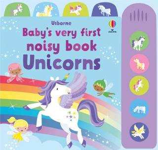 Baby,  s Very First Noisy Book Unicorns, Carte cartonata cu sunete