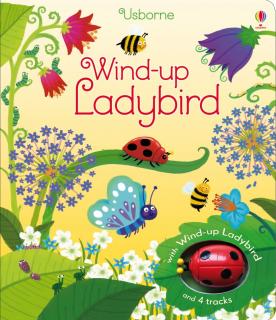 Carte cartonata cu jucarie Noisy Wind-up LadyBird