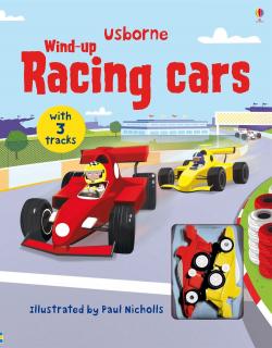 Carte Cartonata cu jucarie Wind-up Racing Cars