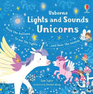 Carte Cartonata cu Sunete si Lumini Lights and Sounds Unicorns