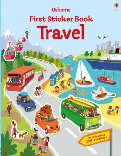 Carte cu autocolante First Sticker Book Travel