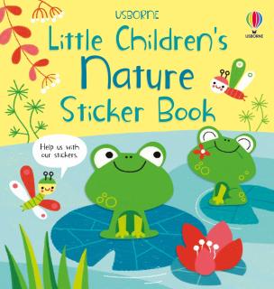 Carte cu autocolante Little Children s Nature Sticker Book