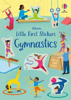 Carte cu autocolante Little First Stickers Gymnastics