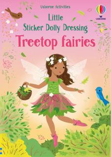 Carte cu autocolante Little Sticker Dolly Dressing Treetop Fairies