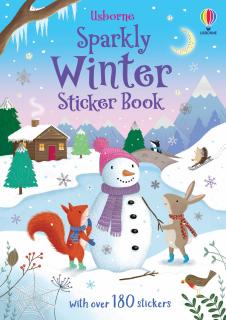 Carte cu autocolante Sparkly Winter Sticker Book