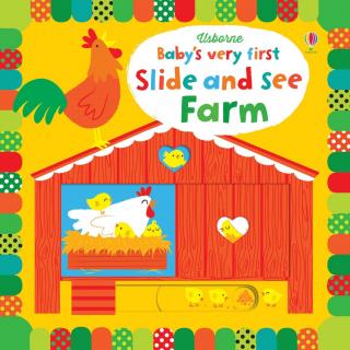 Carte cu panouri glisante Baby,  s Very First Farm Slide  See