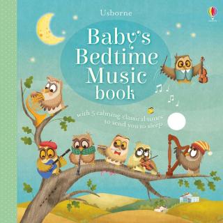 Carte cu sunete linistitoare de adormit bebelusii Baby s bedtime music book