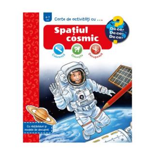 Carte de activitati cu .... Spatiul cosmic